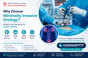 Minimally invasive urology treatment at Ratna Memorial Hospital Pune with advanced laparoscopic surgery and expert urologist care for faster recovery.