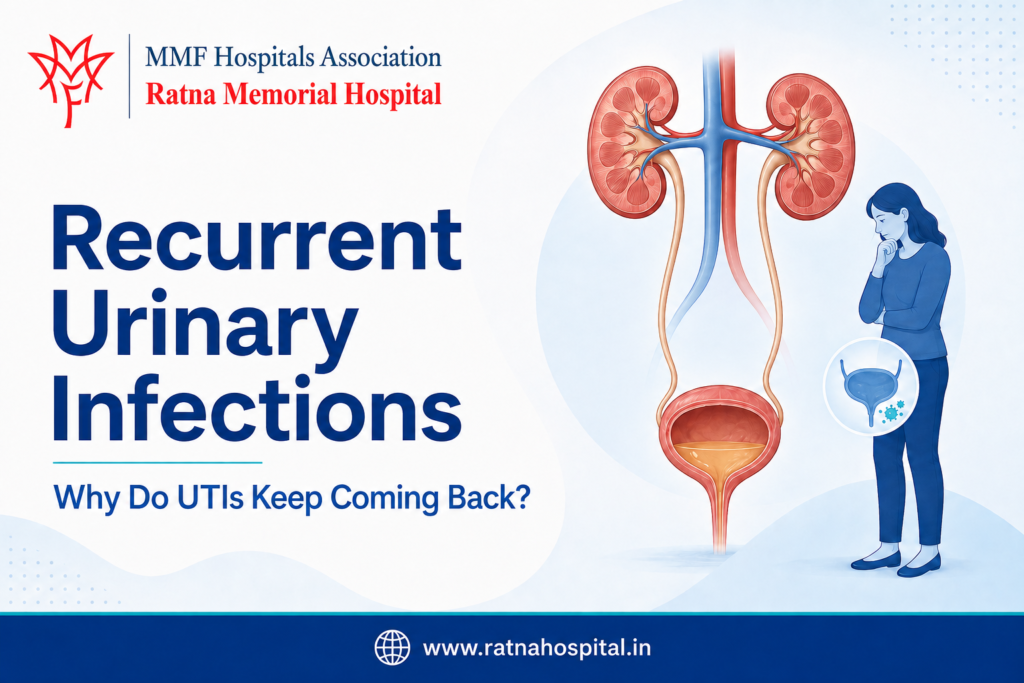 Recurrent urinary infections treatment at Ratna Memorial Hospital Pune