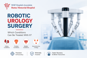 Robotic urology surgery procedure for treating selected kidney, prostate and bladder conditions