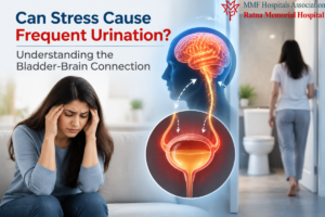 Stress and bladder connection causing frequent urination