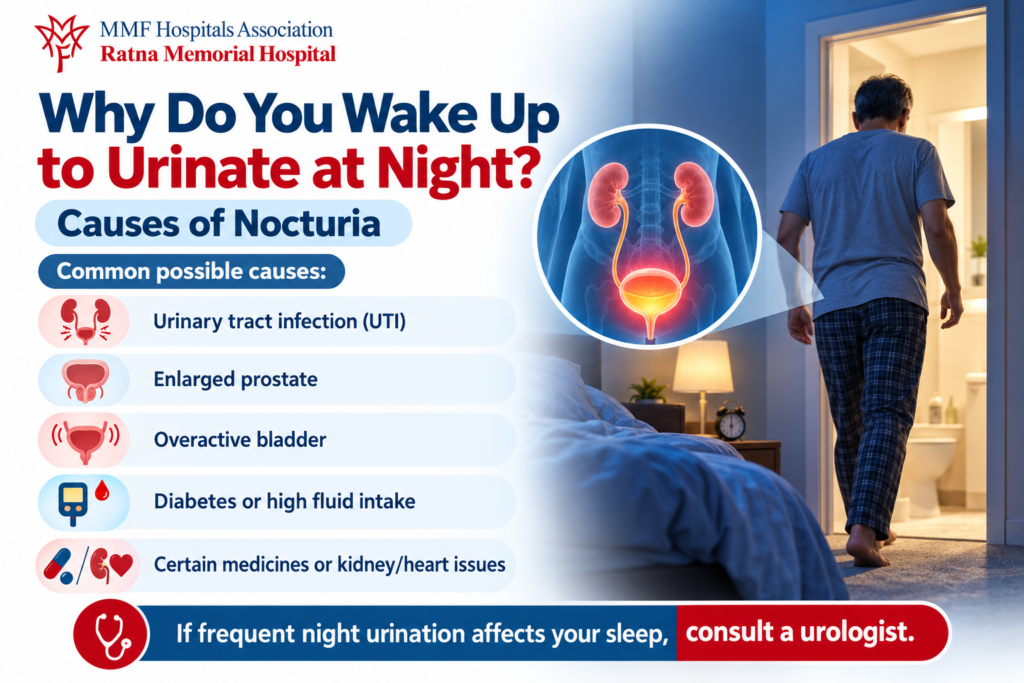 Causes of nocturia and nighttime urination – Ratna Memorial Hospital Pune